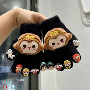 Găng Tay Siêu Nhân Gắn Charm Cho Bé Từ 2-8 tuổi Găng Tay Mùa Đông Ấm Áp Cho Bé