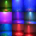 COD Youe Shone Lampu Disco led putar full warna sensor suara musik laser pesta USB RGB 120 Patterns. 