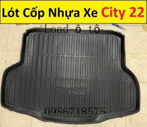 Lót Cốp Nhựa Xe Honda City 2026-2018 Mẫu Nhựa Dẻo Cao Cấp
