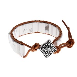 GENENIC Charm Beads Braided Bracelets Hand Jewelry Colorful Rainbow Stone Bracelet Fashion Rope Woven Bohemian Style Bangle Gifts