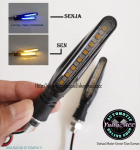 Lampu Sen Sein Variasi Led 2 Warna Model Kecil Yamaha Vixion Cb150 CBR Dll - Universal