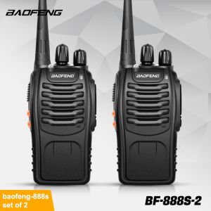 Baofeng 888S Buy 1 Take 1 5W 16Ch 400-470MHz Interphone Two-Way Radio Walkie Talkie