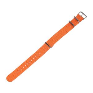 MAYIT 18 20 22 mm Durable Sport Adjustable Watch Strap Nylon Weaving Bracelet Replacement Loop Watchband