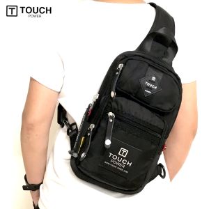 Ready Stock!! Touch Power & Tough Warrior Fashion Men Chest Bag Soft & Smooth Nylon