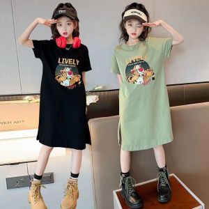 ชุดเด็กผู้หญิง ชุดลำลอง หรือชุดไทยเด็กหญิง จงต้าถง แขนสั้น เสื้อยืดทรงตรง และชุดเจ้าหญิง