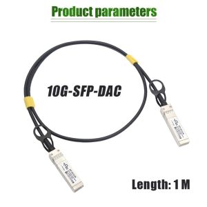SFP+ Direct Attach Cable 10G Length 1Meter Copper Patch Cable 1Meter Network Transceiver
