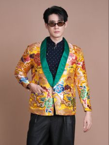 (JUN) Cobra Blazer สูทตรุษจีนลายมังกร