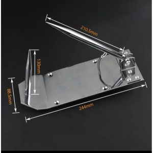 Cữ lộn cổ áo sơ mi lộn các góc nhọn- Phụ liệu may Vân Anh