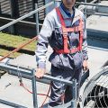 3M Safety Full Body Harness Big Hook Sabuk Pengaman Safety Bell Full Body Harness Safety Belt Proyek. 