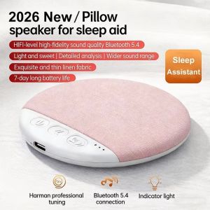 Wireless Pillow Speaker for Deep Sleep Bluetooth 5.4 HiFi Audio Device with Natural White Noise for Rest