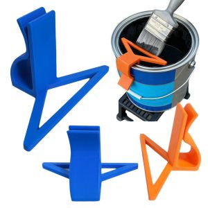 OWNNEW Universal Paint Tin Brush Wipe Drip-Proof Clip-on Paint Can Brush Cleaner Durable Plastic Paint Fixing Clamp for No-mess Decorating