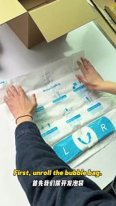 【SG Stock】Hand Pat Foam Bags Self Expanding Protective Packaging for Fragile Items