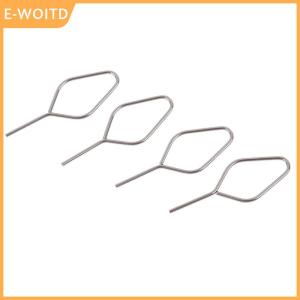 YUWO 10PCS Universal Metal Phone Sim Card Tray Pin Eject Removal Tools Needle Opener