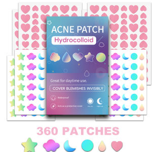 Cute Different-Shaped   Patches Hydrocolloid With Tea Tree Oil 360/600PCS