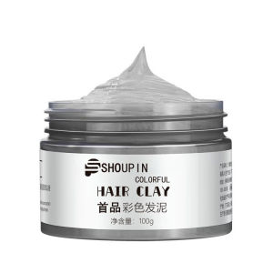 [Tide Color Hair Dye] Disposable Hair Dye Temporary Change Hair Color Long Lasting Fluffy Hair Dye Mud Colorful Hair Wax Hair Mud