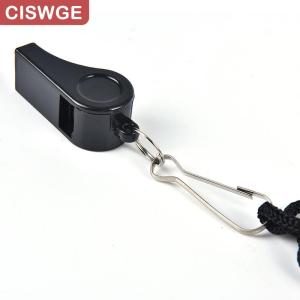 [COD] CISWGE SPORTS Football Soccer Referee Plastic Whistle Lanyard Emergency Loud Sound