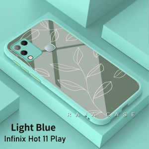 Softcase Glass Kaca Tosca INFINIX HOT 11 PLAY - G02 - Casing Hp  - Pelindung hp INFINIX HOT 11 PLAY - Case Handphone INFINIX HOT 11 PLAY  - Pelindung Hp INFINIX HOT 11 PLAY
