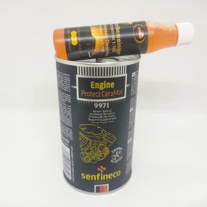 Senfineco 9971 Engine Protect CeraMol & Autosol Windshield Cleaner Bundle 300ml & 30ml