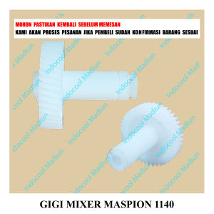 GIGI MIXER/GEAR MIXER PLASTIK/GIGI MIXER MASPION 1140 (SEPASANG)