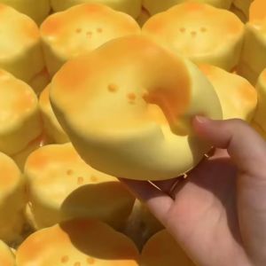 DOWNA Mềm mại Đồ chơi bóp Giảm căng thẳng Giảm lo âu Đồ chơi cảm giác Tăng trưởng chậm Hình dạng bánh mì Đồ chơi giảm căng thẳng Dành cho người lớn