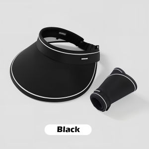 Large Brim Sun Hat UV Protection UPF 50+ Roll Up Visor Outdoor Summer Beach Open Top Design Travel Sun Hat 遮阳帽