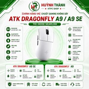 [CHÍNH HÃNG VN] Chuột Gaming không dây ATK Dragonfly A9 / A9SE | Tri-mode Nearlink bảo hành 12 tháng