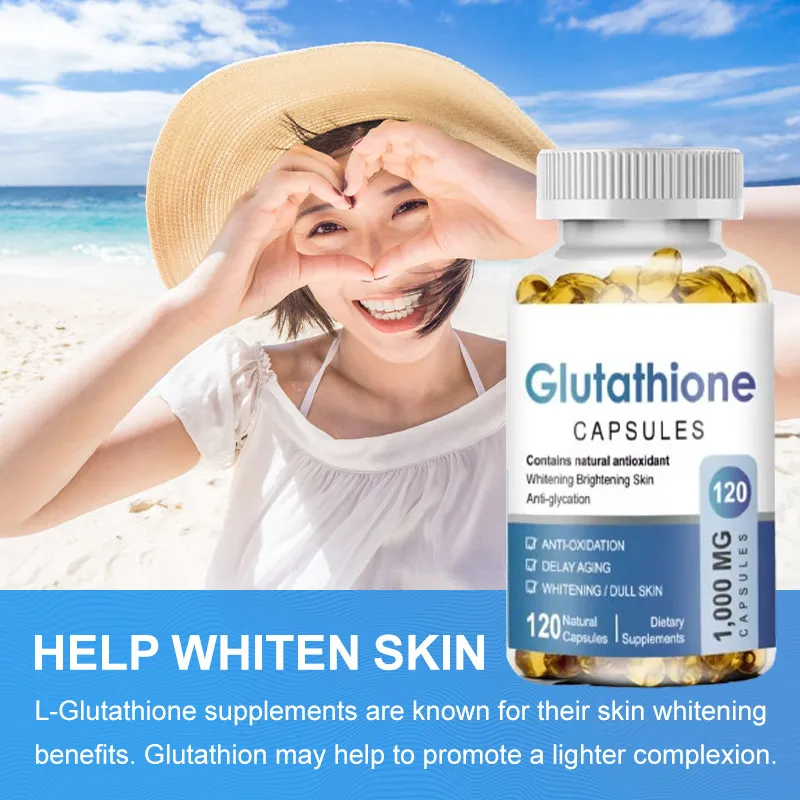 Glutathione Capsule Skin Whitening Anti Aging Smooth Skin