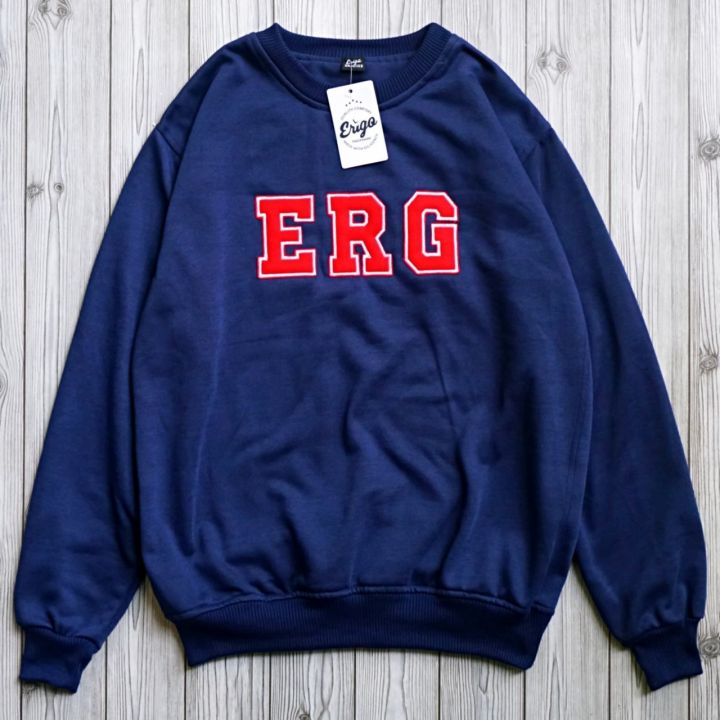 Crewneck Erigo / Sweatshirt Erigo greyrednavygreenarmy / jaket sweater Erigo/  sweater crewneck erg pria-wanita/ sweatershirt erigo pria distro murah  Hoodie Pull Over Long Sleeve - Lazada | Lazada Indonesia