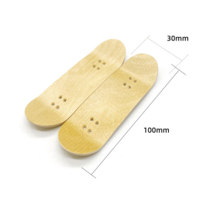 Fingerboard Wooden Deck 30mm 5 Layer Maple Wood Deck for Skateboard Sport Games Kids Gift with Accessories