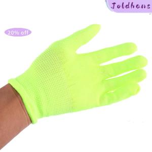 Joldhans 1 đôi găng tay nhấp nháy dạ quang ánh sáng ngón tay cho cả nam và nữ Bóng Tối cho bữa tiệc
