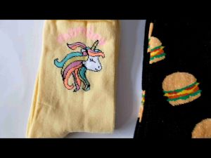 KAOS KAKI 3/4 WANITA MOTIF RANDOM