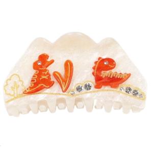 Practical Acrylic Hair Claw in Shark Shape Hair Decoration Hairpieces Party Headwear for Everyday and Party Looks