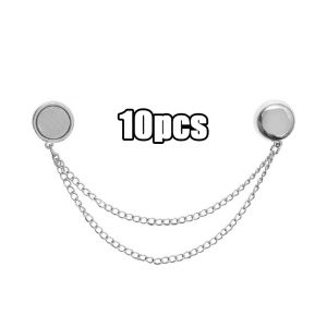 10PCS Multi-Function Magnetic Clothing Clip Adjustable Trouser Legs Clothes For Women Shirts And Ties