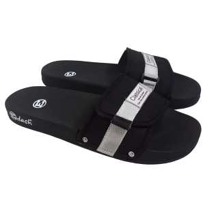 DJ STYLE - Sandal Selop Pria Wanita Dewasa Ori Terbaru  Sol Karet Pvc Hitam Anti Slip Size 36 - 43 | Sendal Cowok Keren 2025 Viral