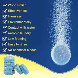 ZEEMIN 5/10/20/40/100Pcs Solid Cleaner Car Windscreen Wiper Effervescent Tablets Glass Toilet Cleaning Car Accessories