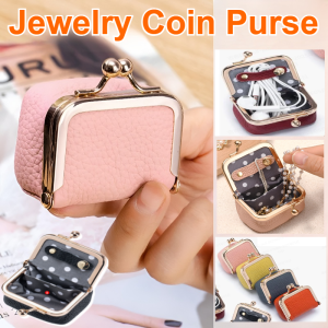 Small And Exquisite Jewelry Box Coin Purse Earphone Bag Earphone Storage Organizer Portable Travel Velvet Jewelry Box