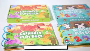 Sách yên tĩnh cho bé sách xé cho trẻ sơ sinh sách dán hình xé tay giáo dục sớm nhãn dán ma thuật đồ chơi giáo dục khai sáng cho mẫu giáo