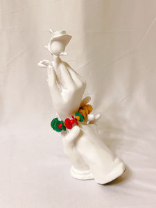 ECO STORY™ Coconut Beaded Long Necklace and Bracelet – Natural and Colorful