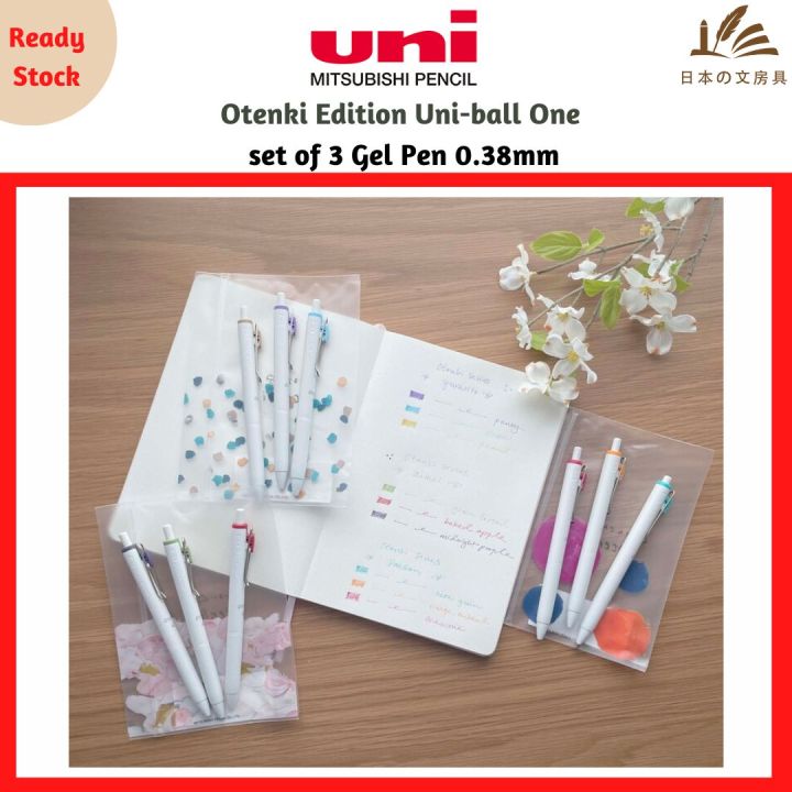 Uni-ball Uniball One Limited Edition Gel Pen 3 color set - Otenki ...