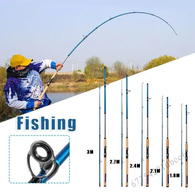 COD Shimano 1.8M/2.1M/2.4M/2.7M/3.0M ML Fishing Rod Pole Telescopic Alloy Guided Ring Portable for Anglers Sea Anglers Sea Lake Fishing Rod Pole Telescopic Alloy Guided Ring Portable TF-Eli-PH