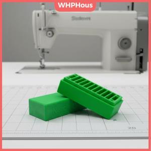 WP💓💛💖 1Pcs Portable Storage Box With 9 Slots Sewing Machine Needle Organizer Case For Home Retreat Guild Meeting Ideal Crafter Gift