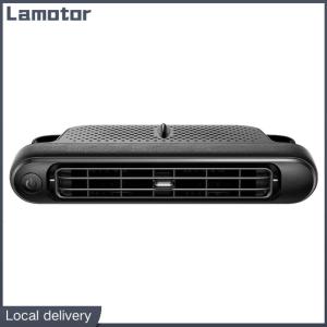 COD [Free Shipping] Backseat Cooling Fan Vehicle Rear Headrest Fans Three Adjustable Wind Speeds Portable Fan 5V for Mini Cars RVs Sedans