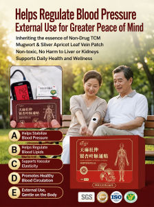 🌿 Vein Clear Patch For Relief / Herbal Vein Clear Patch For Legs / Circulation Support Patch / Natural Ingredients / Leg & Foot Vein Clear Patch (Gastrodia elata Eucommia ulmoides Ginkgo biloba leaf meridian-clearing patch)
