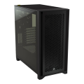 CASE (เคสคอมพิวเตอร์) CORSAIR 4000D AIRFLOW TEMPERED GLASS (BLACK) E-ATX ATX Micro-ATX Mini-DTX Mini-ITX ของแท้ ประกัน2Y. 