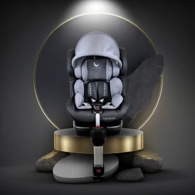 LUNABABY LUNALUX 360 Baby Car Seat With ISOFIX & Support Leg (ECE & JPJ Certified) Suitable for 0-12 Years Old
