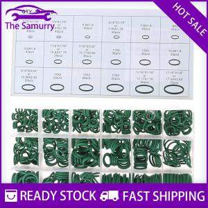 Samurry ✨Hot Sale✨ 530Pcs Seal O-ring R134a Repair Car Air Conditioning Rubber Sealant Box Set