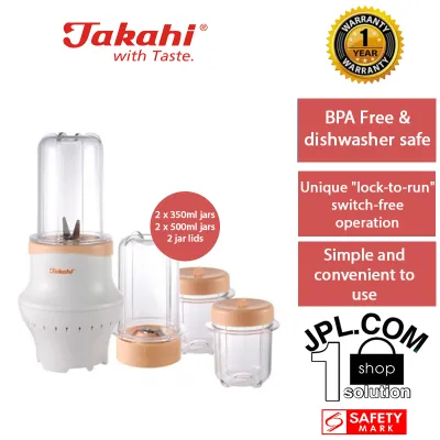 Takahi Baby Electric Food Blender cum Grinder 1828 (BPA Free Baby Food processor )