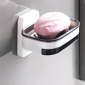 ATRIZ Tempat Sabun Batang Tempel Dengan Tirisan Soap Drain Box