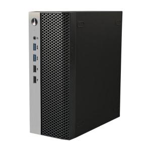 Space Efficient Metal ITX Computer Case Profile Miniature Desktop Case Fit Backpacks And Tight Desk Areas