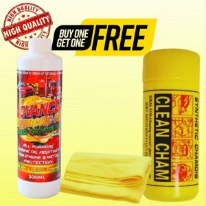 Advanced Magnetic Oil Additive & Enhancer with Nano Technology - 500ml with Chamois